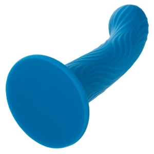 CALEXOTICS  WAVE RIDER RIPPLE ANAL PLUG BLUE